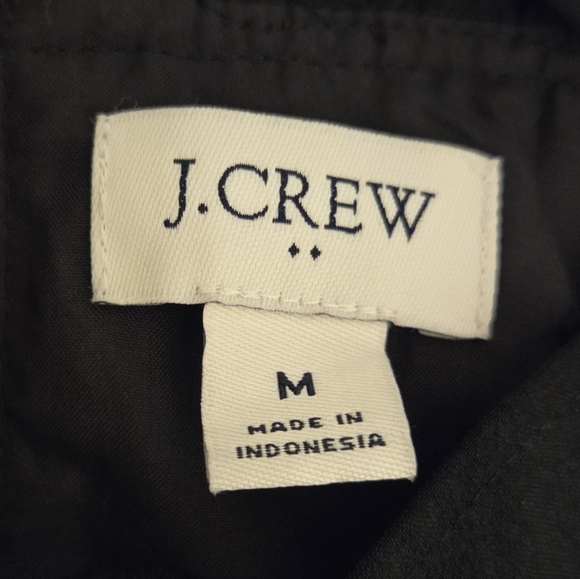 J. Crew Factory Ruffleneck Top Sleeveless Black WOMEN'S medium Style AY481 - Picture 3 of 9